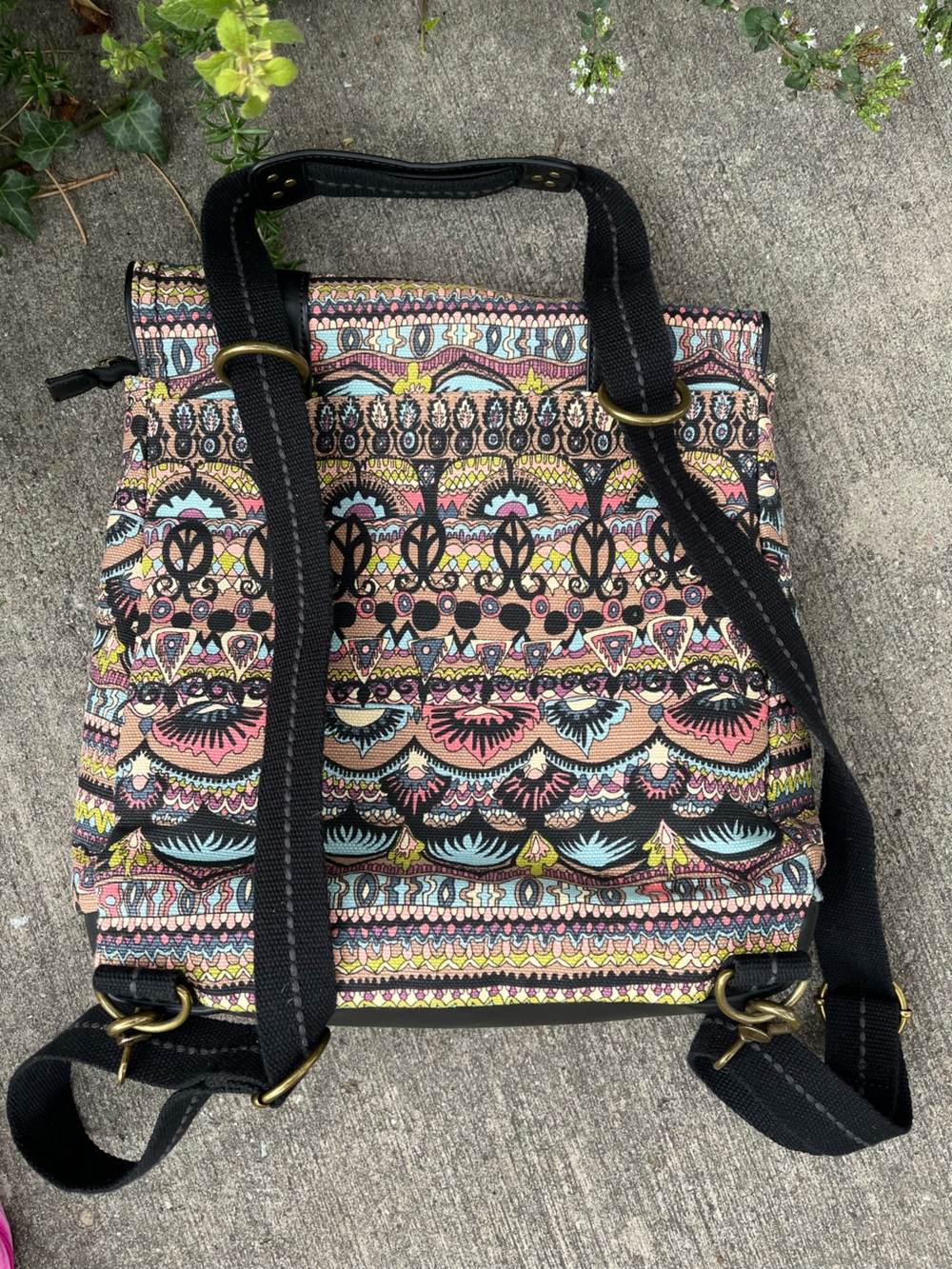 🆕 Listing!  Sakroots | Convertible Multicolor Patterned Backpack - Picture 8 of 8